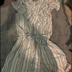 American eagle striped romper